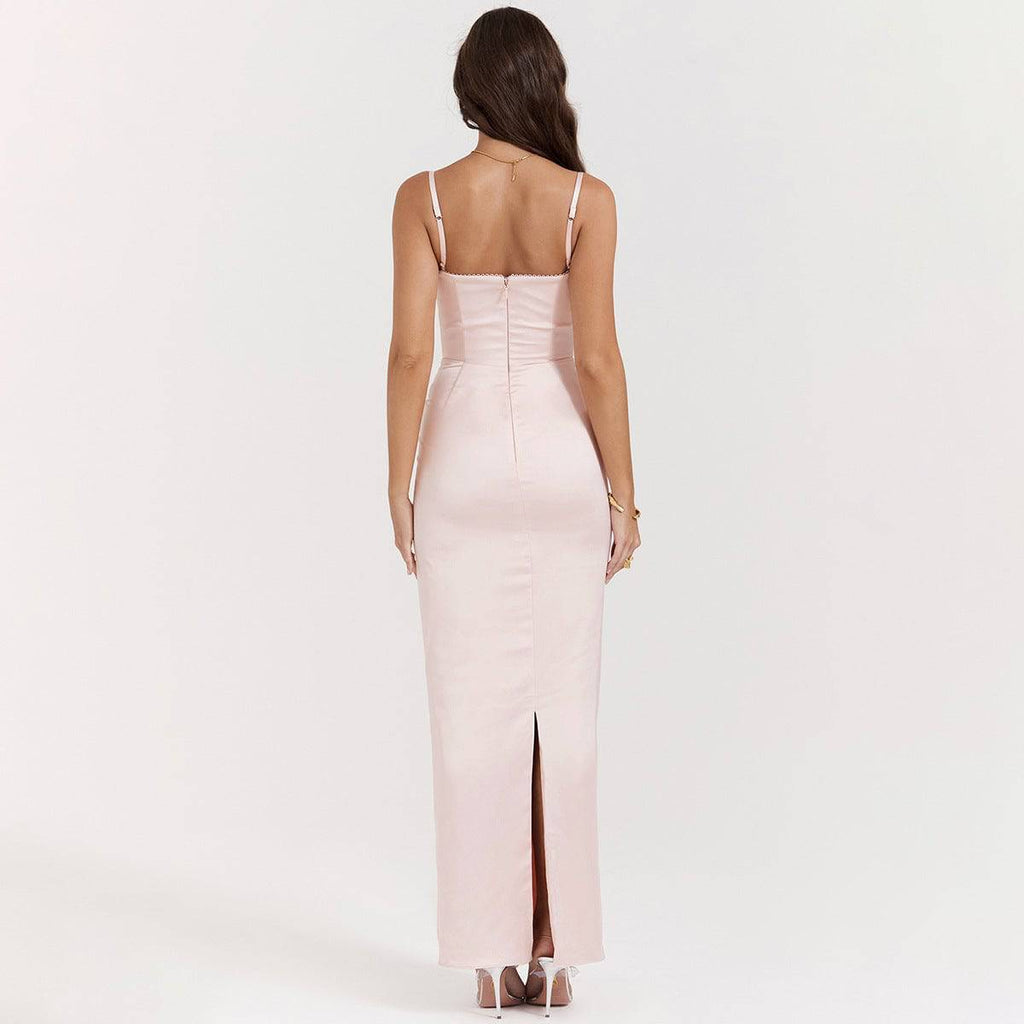 Slit Elegant Evening Dress
