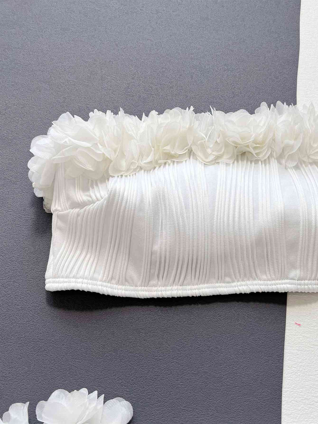 Applique Tie Back Two-Piece Bikini Set - Siennasass