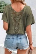 Round Neck Short Sleeve T-Shirt - Siennasass