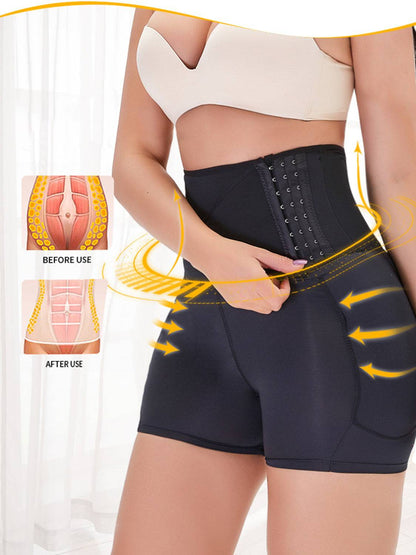 Full Size Hook and eye Shaping Shorts - Siennasass