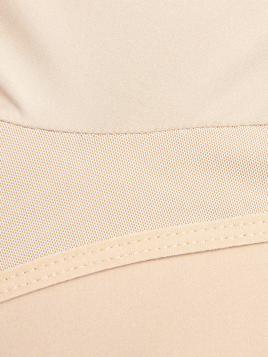 Full Size Zip Up Lace Detail Long Sleeve Shapewear - Siennasass