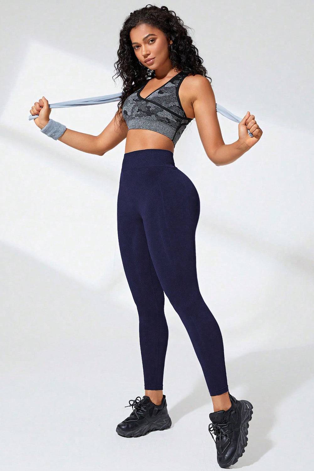 High Waist Active Leggings - Siennasass