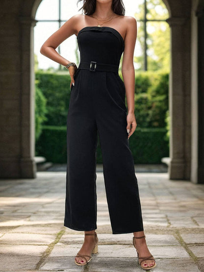 Tube Jumpsuit with Pockets - Siennasass