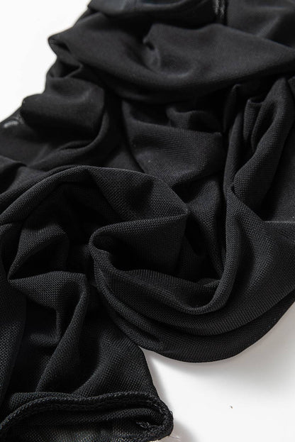 Set aus Camisole mit V-Ausschnitt und langärmligem Bodysuit mit Rundhalsausschnitt