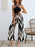 Wide Strap Sleeveless Top and Pants Set - Siennasass