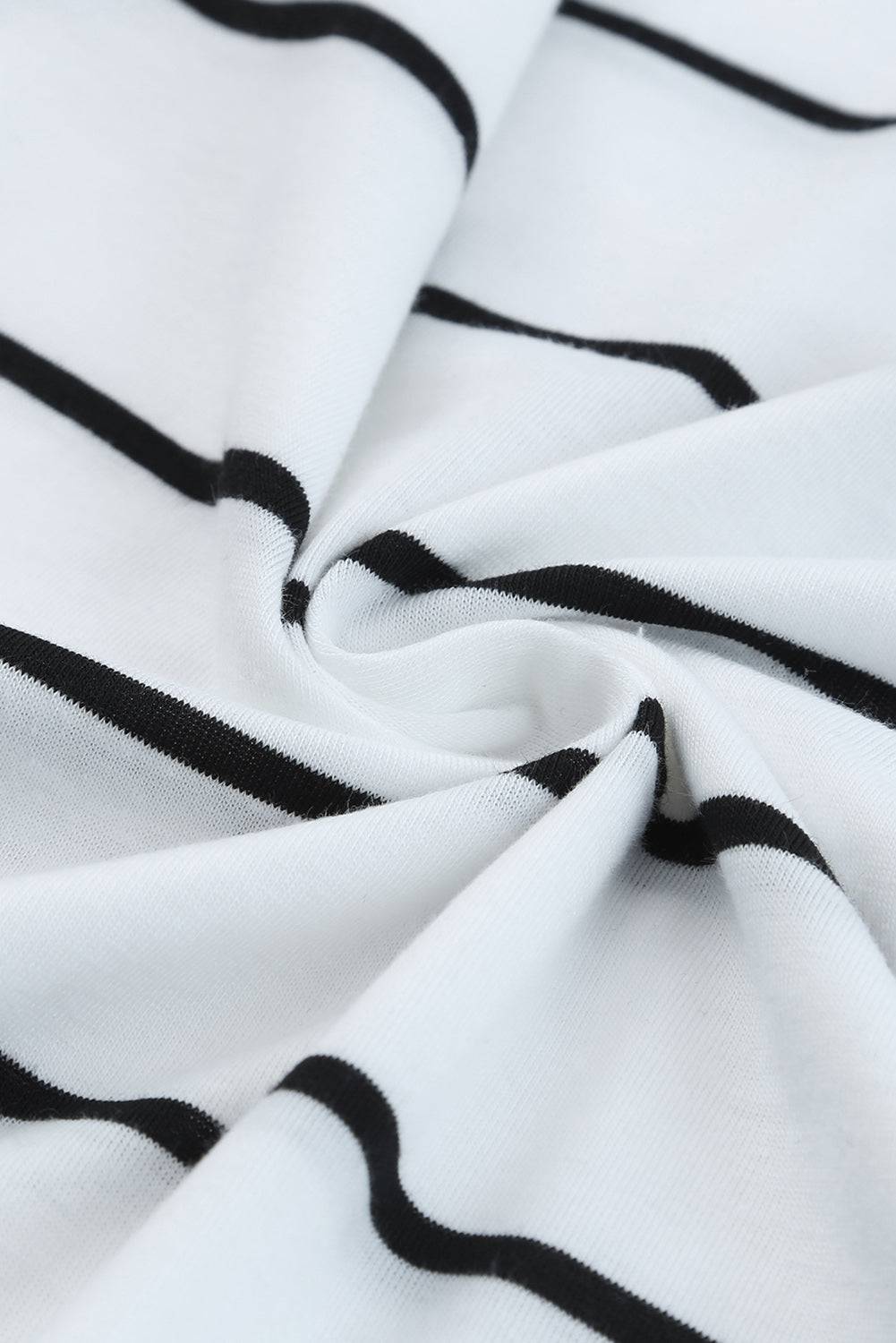 Striped Slit Sleeveless Maxi Dress - Siennasass