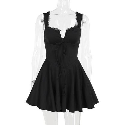 Eleganter Hüftrock im Retro-Stil, elegantes, sexy Kleid