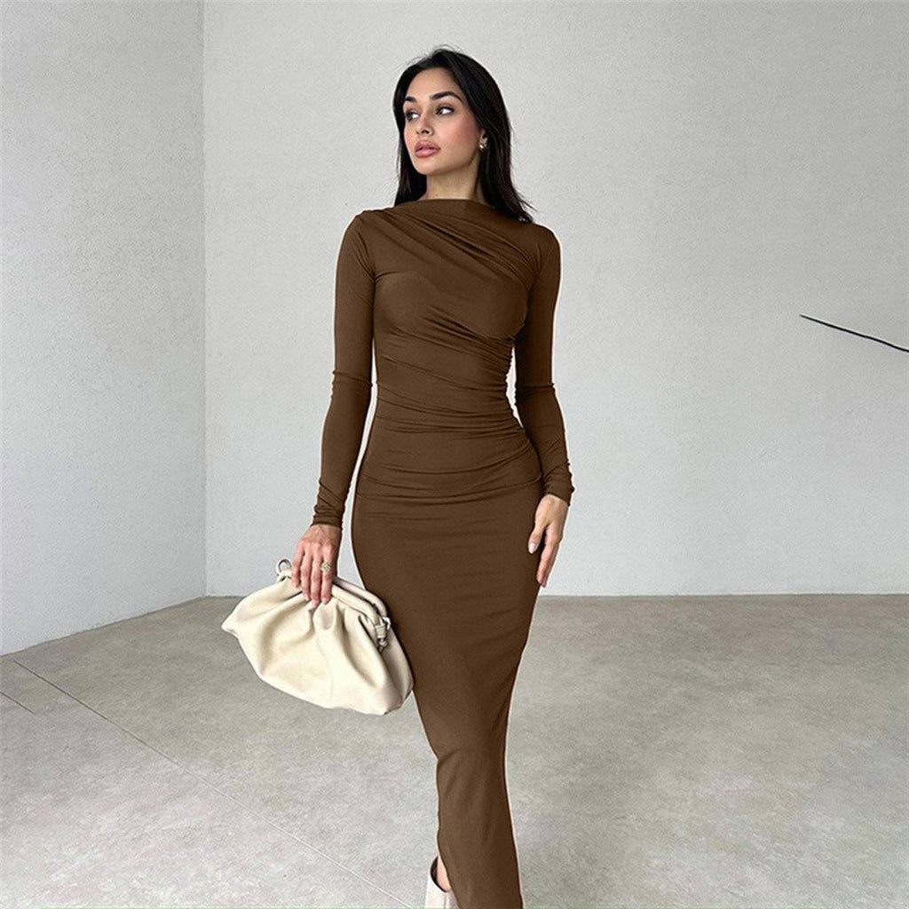 Slim Fit High Dress