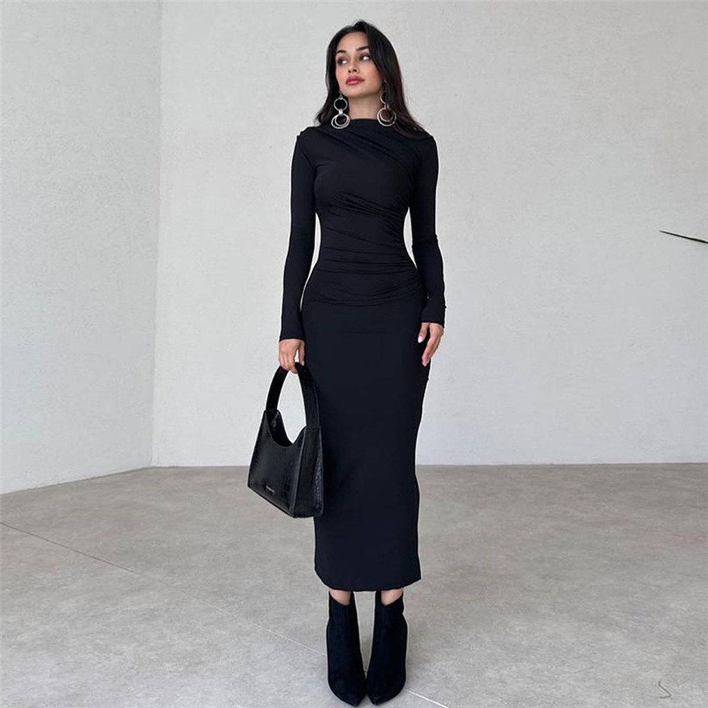 Slim Fit High Dress