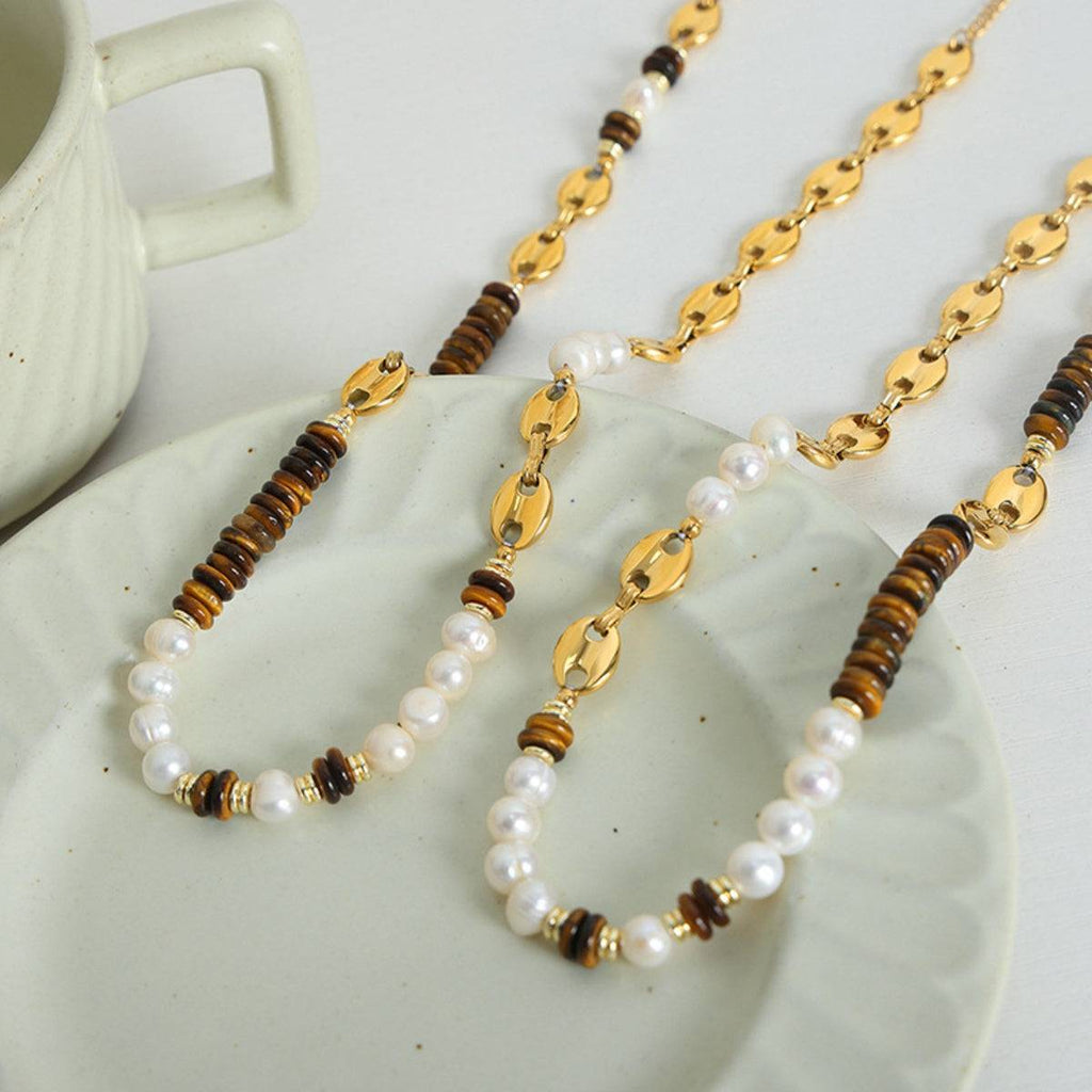 18K Gold-Plated Titanium Steel Necklace - Siennasass