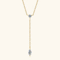 Moissanite 925 Sterling Silver Necklace - Siennasass