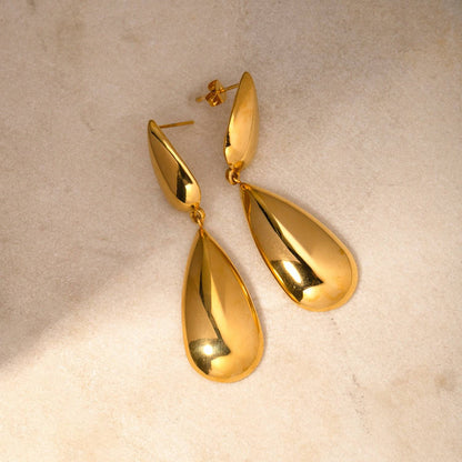 Stainless Steel Dangle Earrings - Siennasass