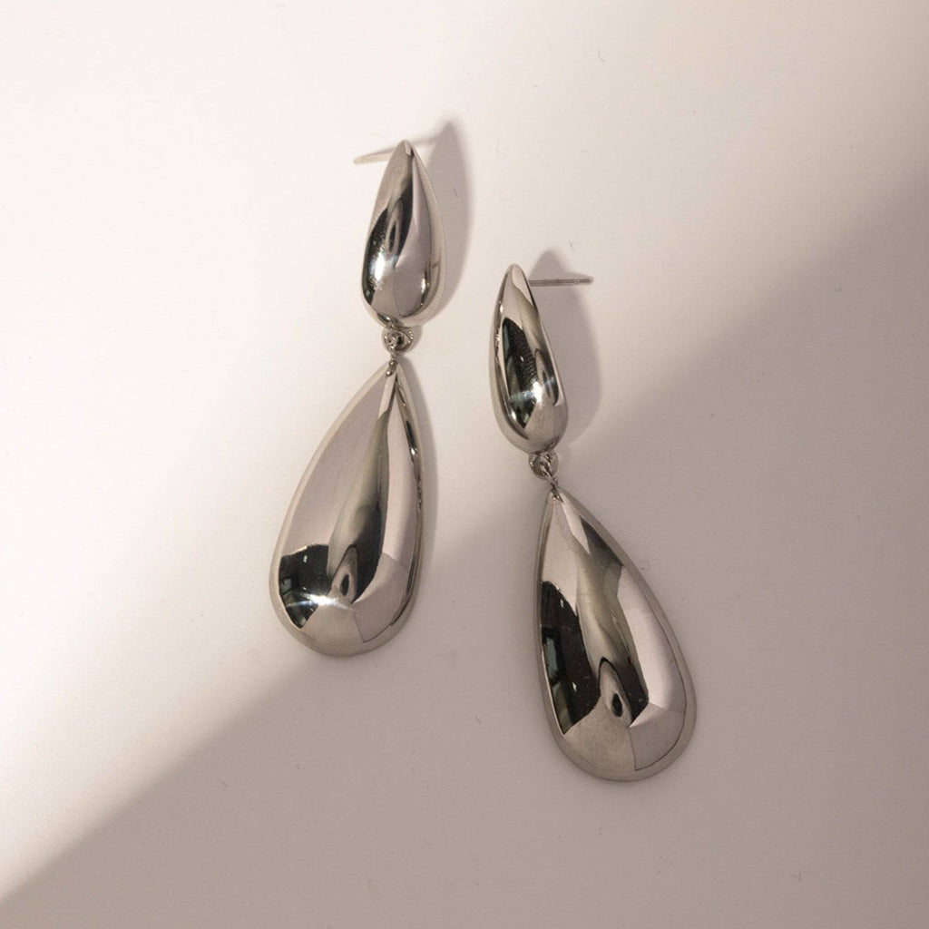 Stainless Steel Dangle Earrings - Siennasass