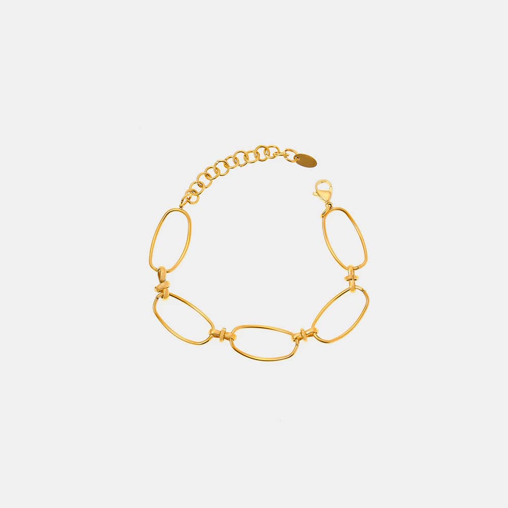 Titanstahl-Kettenarmband