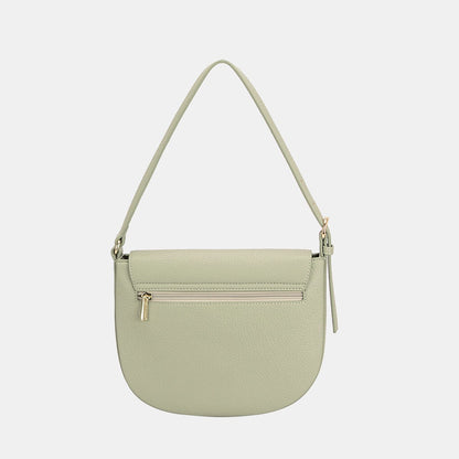 David Jones Schultertasche mit Metallschnalle