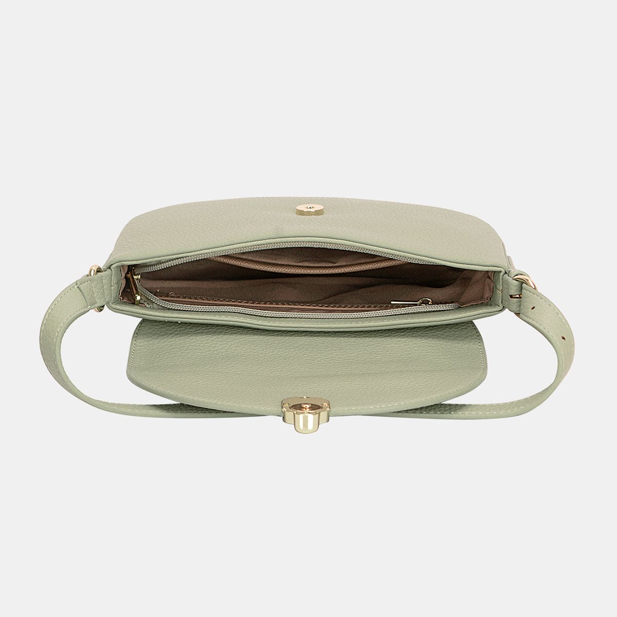 David Jones Schultertasche mit Metallschnalle