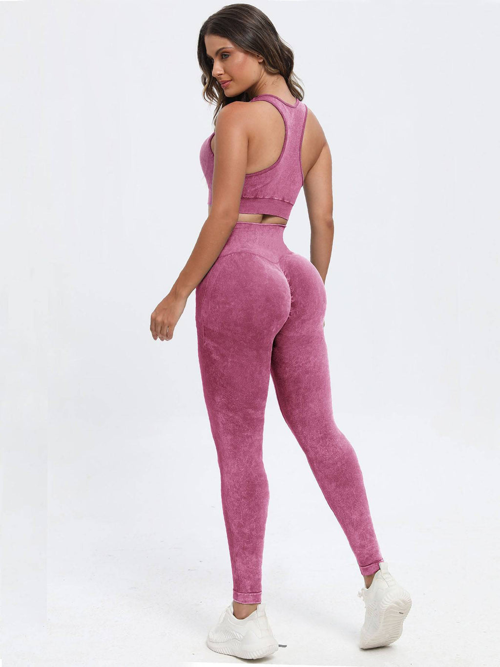 Scoop Neck Wide Strap Top and Pants Active Set - Siennasass
