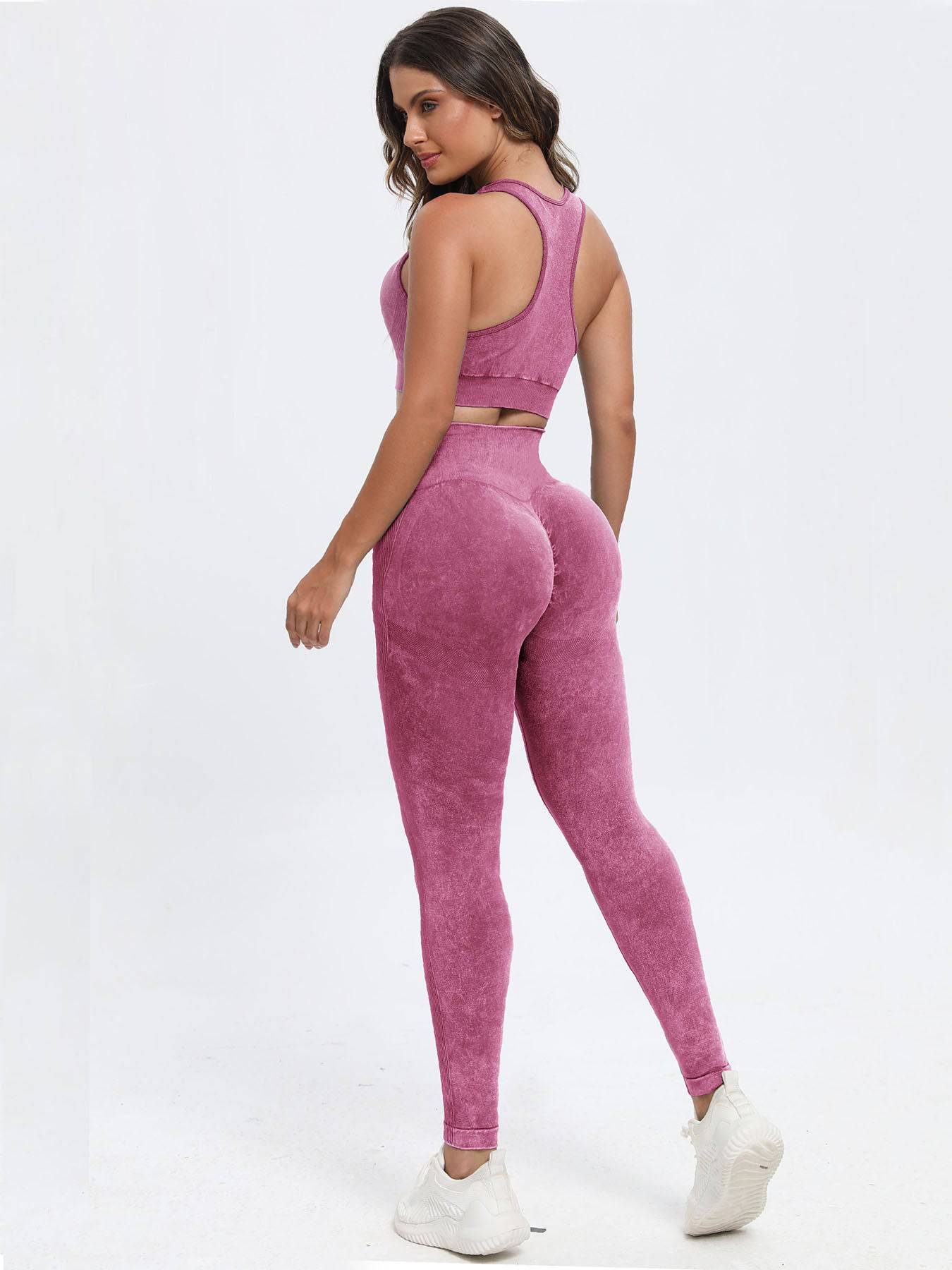 Scoop Neck Wide Strap Top and Pants Active Set - Siennasass