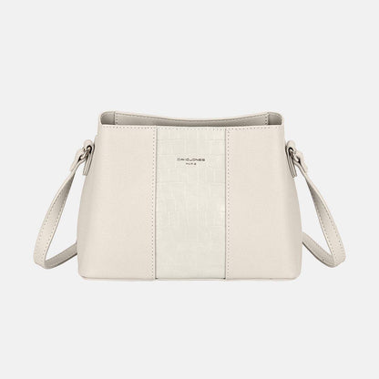 David Jones PU Leather Crossbody Bag