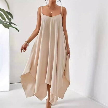 Scoop Neck Midi Cami Dress - Siennasass
