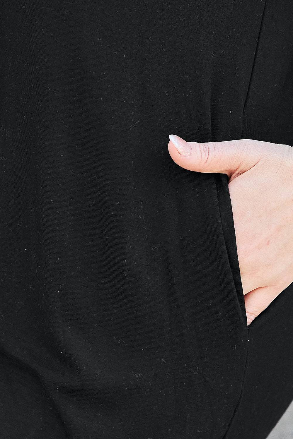 Basic Bae Full Size Round Neck Short Sleeve Dress with Pockets - Siennasass