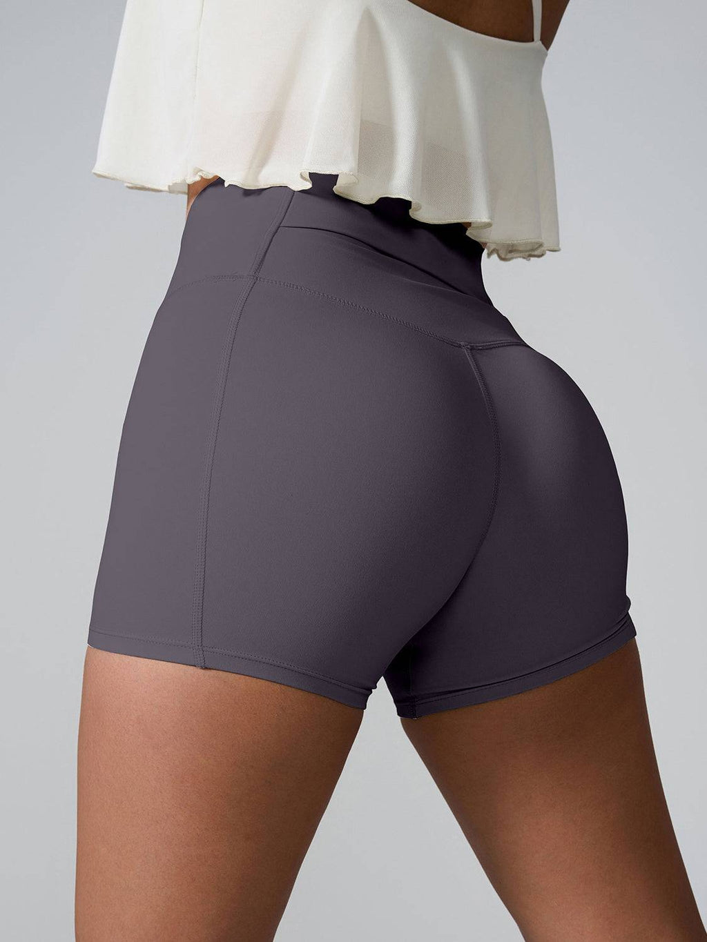 High Waist Active Shorts - Siennasass
