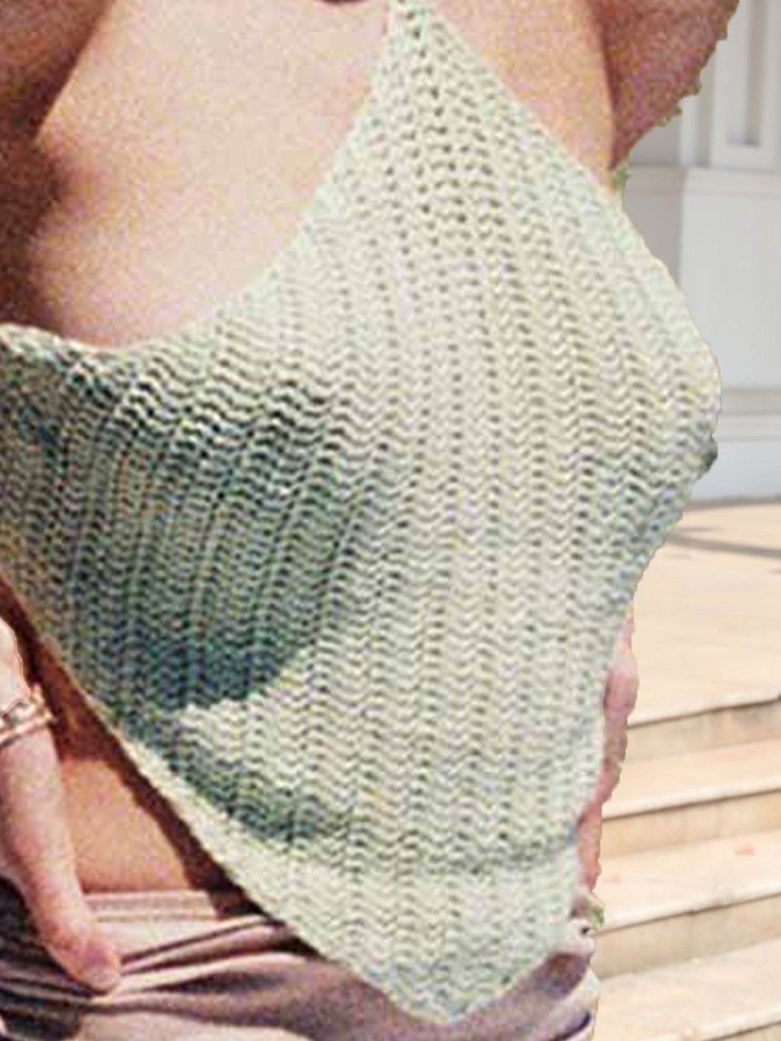 Tie Back Sleeveless Tank Top - Siennasass