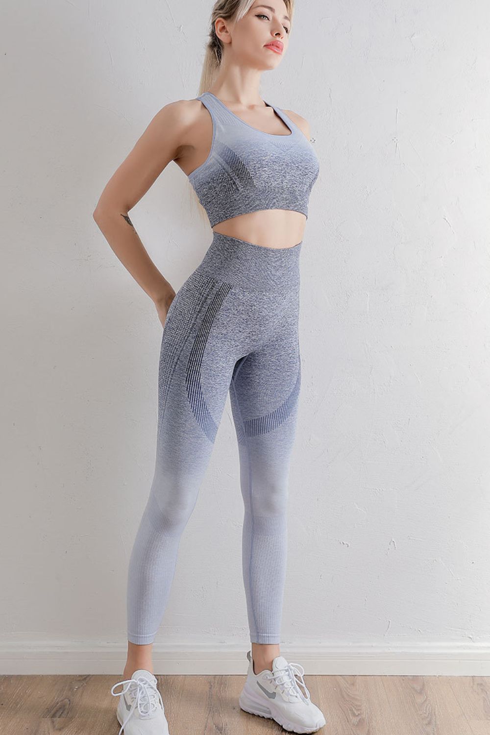 Gradient Sports Bra and Leggings Set - Siennasass